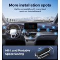 thumbnail image 5 of Soporte magnético para teléfono de coche con imán fuerte, soporte universal para coche, tablero de instrumentos con rotación de 360° para iPhone 13 12 Pro XR XS Plus Samsung Galaxy Note S21/S21+ y tod, 5 of 5