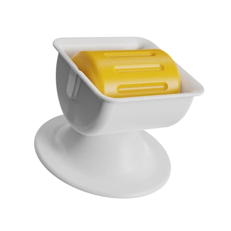 AOOOWER Licking Design Pet Food Dish Chew Resistant Lick Pad Elevated Feeder for Dog Cats