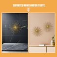 thumbnail image 3 of unbranded 3Ud Colgante De Pared Sol Dorado En Metal Con Estilo Contemporáneo Y Fácil Instalación, 3 of 7