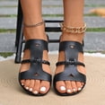 thumbnail image 1 of WILLBEST Sandalias De Mujer De Verano De Europa Y Estados Unidos, Sandalias Casuales Con Hebilla Y Punta Abierta, Sandalias De Cuña Retro Ligeras, 1 of 9