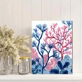 thumbnail image 2 of Qisvanset Llama Bubblegum Canvas Print 12x16 Inch Dining Room Decor, 2 of 8