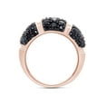 thumbnail image 5 of 2.39 CT Round Cut Black Spinel Dome Band Engagement Ring In 14K Rose Gold Plated 925 Sterling Silver (Color: Black, Clarity: VVS1-VVS2, 2.39 Cttw) -4, 5 of 7