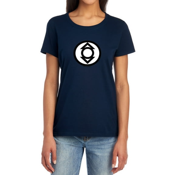 Green Lantern Indigo Tribe Women's T Shirt, Navy, Medium