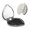 Heart Shape, variant on Picia Happy Easter Rabbit for Compact Vanity Mirror , Travel Makeup Mirror , Portable Magnifying Cosmetic Mirror for Daily, Work, Business-Square