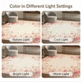 thumbnail image 7 of ODIKA Pink Damask Vintage Motif Frame Border Tug Rig Girly Aesthetic Stain Resistant Thin Throw for Entryway, Kitchen, Laundry Room, 7 of 7
