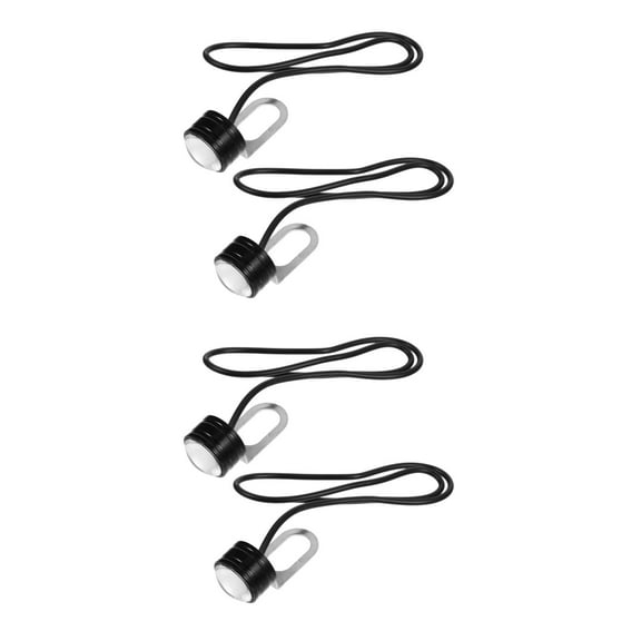 HOMEMAXS 4 pcs Motorcycle Handlebar LED Light Driving Light LED Marker Lights