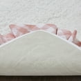 thumbnail image 4 of VHC Brands Annie Buffalo Check Farmhouse 20"x30" Bathmat Pink Ruched Ruffle Cotton Rectangle Bath Decor, 4 of 5