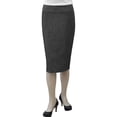 thumbnail image 3 of Women's Stretch Denim Panel Pencil Skirt, 3 of 4