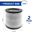 thumbnail image 4 of Filtro de repuesto para purificador de aire ADDFRESH 2801 para Bissell, 4 of 6