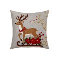 thumbnail image 2 of Grrvtrz Christmas Pillow Cover Festival Decoration Sofa Decoration Linen Pillow,Holiday Products,Christmas Gifts, 2 of 6