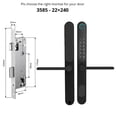 thumbnail image 2 of Double-Side Weatherproof Outdoor Keyless Smart Mortise Lock Bluetooth Digital Keypad Aluminum Fingerprint Door Lock With ,Easy Installation, 2 of 6