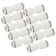 thumbnail image 2 of Conectores de empuje rectos, 10 piezas Conectores de empuje rectos Instalación de tuberías Conectores rectos Conector recto de montaje rápido Características mejoradas, 2 of 14