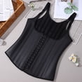thumbnail image 3 of Corsé moldeador de cintura para mujer, camiseta sin mangas, moldeador de cintura ajustable, control de abdomen, corsé transpirable, talla S, 3 of 6