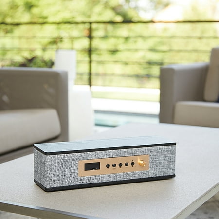 iLive - Portable Bluetooth Speaker - Gray