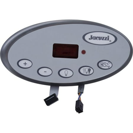 Topside, Jacuzzi J-300 LED, 5 Button, P1, Lt, After 2008