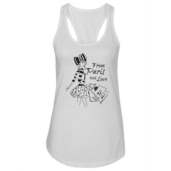 From Paris With Love Tank Women -Image by Shutterstock, Female Small