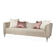 thumbnail image 6 of Michael Amini Linea Sofa - Metallic/Silver Mist, 6 of 19
