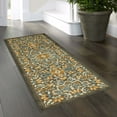 thumbnail image 2 of Mainstays Bright Persian Medallion Rust Multicolor Indoor Runner Rug, 2' x 6', 2 of 8
