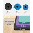 thumbnail image 4 of YR Tapete de Yoga Extra Gruesa 20 Mm Espuma Suave 78x51 "Tapetes de Ejercicio Grandes para el Hogar Niños Gimnasia Estiramiento Senior, Negro, 4 of 8