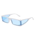 thumbnail image 2 of Only Moment Sunglasses Fashion Accessories Polyester Polarized UV400 Protection Lens Big Frame Fashion Glasses Trendy Stylish Shade Blue One Size, 2 of 3