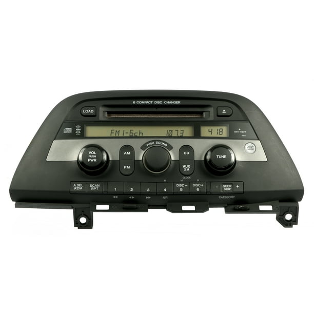 2005-2010 Honda Odyssey AM FM 6 Disc CD Changer XM 39100 ...