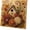 Autumn Birdhouse Decor pearl painting, variant on Autumn Pearl Painting Kit, 3D Pearl Diamond Painting Kit, DIY Pearl Art Craft for Adults, Thanksgiving Harvest Home Wall Decor, Handmade Seasonal Gift,Rustic Farmhouse Cart