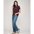 thumbnail image 3 of Real Essentials 5 Pack: Women’s 100% Cotton Oversized Short Sleeve T-Shirts Fashion Trendy Tees (Available in Plus Size), 3 of 5