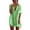 Green, variant on Wsysadlol Under $10 Womens Summer Dresses Women Solid Color Loose Short Sleeve Mini Dress Lightweight Breathable Cotton Linen Casual Dress Comfort Summer Home Loungewear
