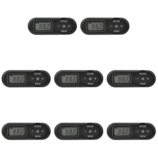 Pantalla Digital LCD Mini Radio Bolsillo Receptor Reproductor FM Recargable Retro