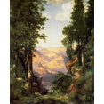 thumbnail image 2 of Moran, Thomas 12x14 Gold Ornate Wood Framed with Double Matting Museum Art Print Titled - The Grand Canyon 1919, 2 of 4