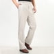 thumbnail image 1 of Pantalones largos de verano para hombre, informales, con bolsillos, de color liso, con cintura elástica y pierna recta., 1 of 3