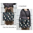 thumbnail image 6 of FORMRS 16" Laptop Sleeve Bag Carrying Case with Handle Travel Shoulder Briefcase, Playful Winter, 6 of 8