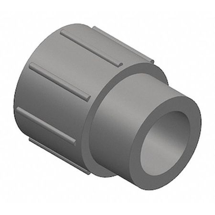 GF PIPING SYSTEMS 829532 PVC Reducing Coupling, Socket x Socket, 6 in x 4 in Pipe Size
