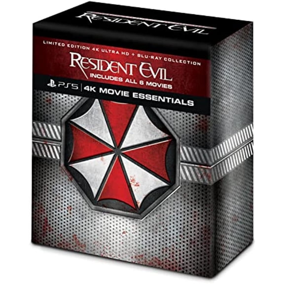 New Resident Evil Collection with Slipcover [6 Movies] (4K / Blu-ray   Digital)