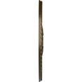 thumbnail image 4 of 32 5/8"OD x 2"P Bradford Ceiling Medallion (Fits Canopies up to 6 5/8"), Hand-Painted Brass, 4 of 6