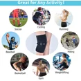 thumbnail image 4 of Innovative Heating Pad Wrap, Adjustable Temperature Knee Brace For Muscle Tension Relaxation, Real Time Temperature Monitoring Ergonomic Design, Lightweight And Breathable For, 4 of 6