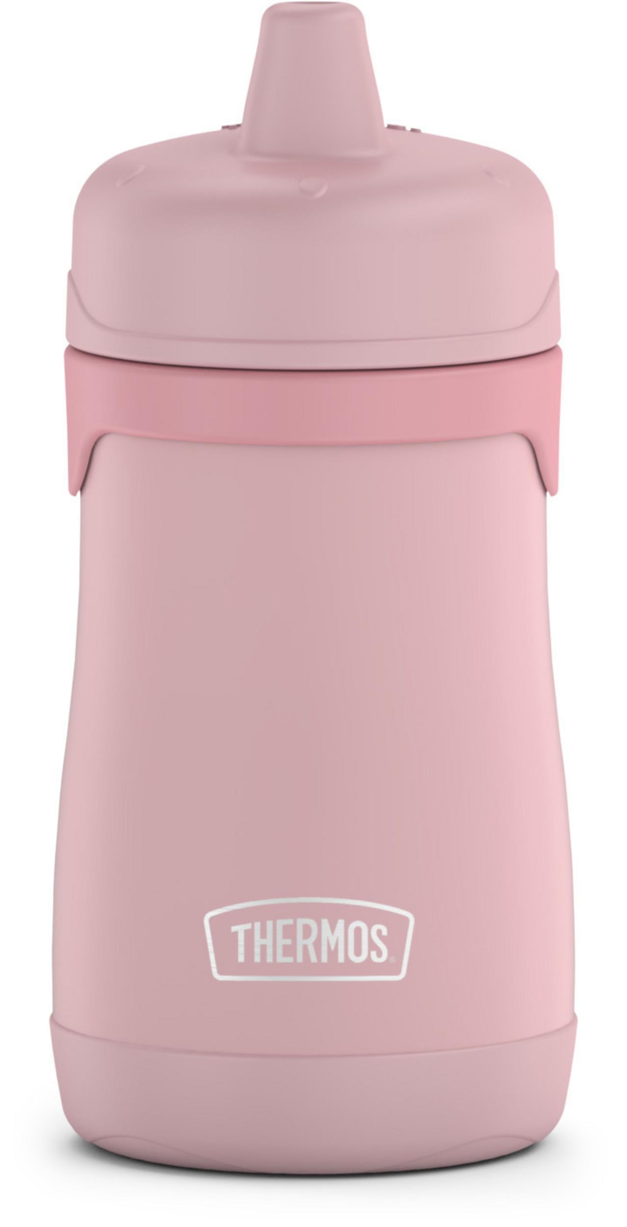 Thermos Baby Vacuum Insulated Stainless Steel Sippy Cup, 10oz, Rose