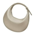 thumbnail image 4 of EHJRE Shoulder Bag for Women Dumpling Bag Half for Khaki, 4 of 9