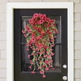 thumbnail image 1 of Décoration Murale Violette Fleurs Ornements d'Hiver, 1 of 7