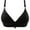 Black, variant on Ozmmyan Wirefree Bras for Women ,Plus Size Adjustable Shoulder Straps Lace Bra Wirefreee Extra-Elastic Bra Active Yoga Sports Bras 34B/C-42B/C, Summer