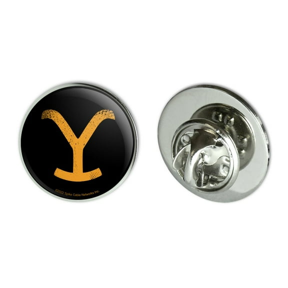 Yellowstone TV Show Brand Metal 0.75" Lapel Hat Pin Tie Tack Pinback