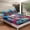 Pink Blue, variant on Erosebridal Geometric Stripes Sheet Set Full, Minimalst Minimalism Bedding Sets Full Size, Abstract Decor 4pcs