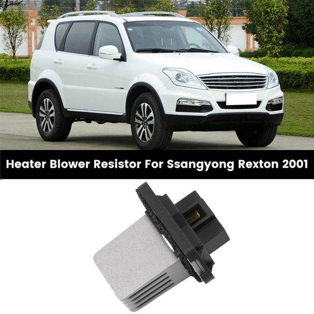 2X Résistance de Ventilateur de Chauffage de Voiture Pleine Auto A / C pour 2001 + 6920408A20
