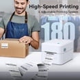 thumbnail image 7 of Restored iDPRT Label Maker - 3 inch Thermal Printer for Small Business, Print Variety of Label Types via USB or LAN Network Connectivity, Barcode Printer for Warehouse, Office, Support Multi Systems, 7 of 7
