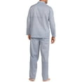 thumbnail image 2 of Fruit of the Loom Men's and Big Men's Long Sleeve Pajama Set, 2-Piece, 2 of 2