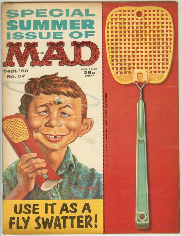 MAD Magazine Vintage Collectible 57 Sept 1960 Fine (FN)