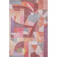 thumbnail image 2 of Addison Rugs Mayfield Premium Machine Washable Transitional Abstract Paprika Rectangle Rug, 3' x 5', 2 of 7