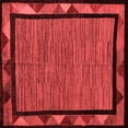 thumbnail image 1 of Ahgly Company Indoor Square Oriental Red Modern Area Rugs, 6' Square, 1 of 4
