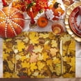 thumbnail image 2 of Fall Placemats Set of 6 Maple Leaf Place Mats Thanksgiving Placemat Yellow Autumn Fallen Leaves Table Mats for Dining Kitchen Table Holiday Dinner Party Home Fall Decorations 13x19 Inch, 2 of 8