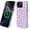 Cute Ghosts in Pink Flower, variant on Case for iPhone 14 [Compatible with MagSafe], Glossy Soft Silicone and Hard PC Anti-Scratch Shockproof Protective 2-in-1 Case for Women Men - Sunflowers Wild Flower
